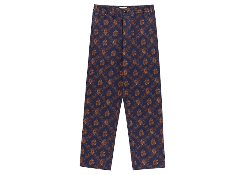 Aime Leon Dore Paisley Printed Trouser Navy
