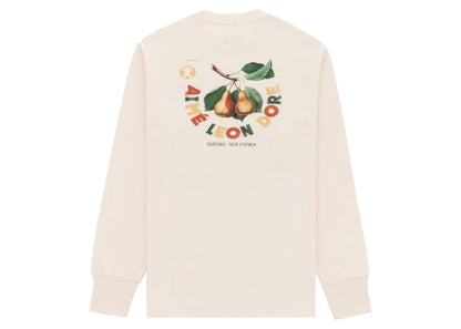 Aime Leon Dore Pear Graphic L/S Tee Cream