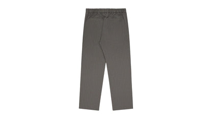 Aime Leon Dore Pinstripe Elasticated Waist Suit Trouser Taupe