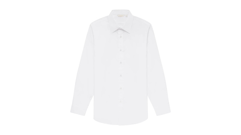 Aime Leon Dore Point Collar Dress Shirt White