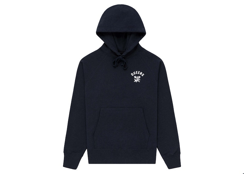 Aime Leon Dore Queens Crest Hoodie Navy