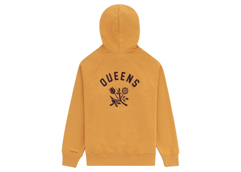 Aime Leon Dore Queens Crest Hoodie Yellow