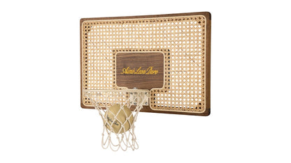 Aime Leon Dore Raffia Indoor Basketball Hoop Brown/Tan