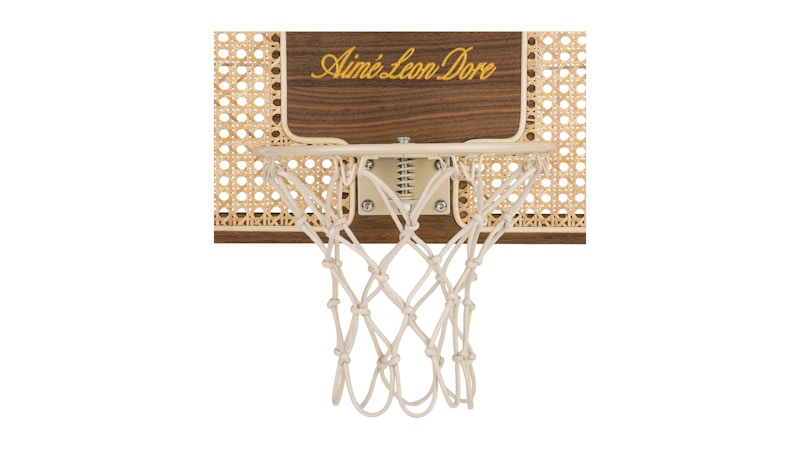 Aime Leon Dore Raffia Indoor Basketball Hoop Brown/Tan