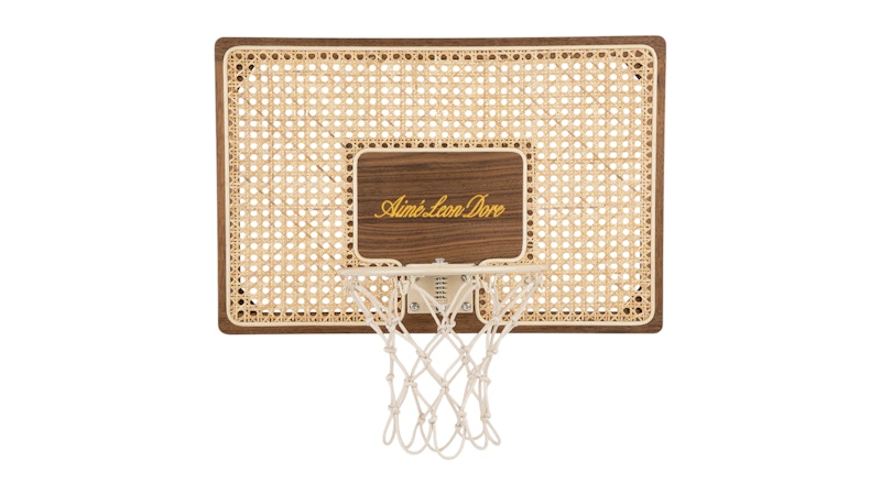 Aime Leon Dore Raffia Indoor Basketball Hoop Brown/Tan