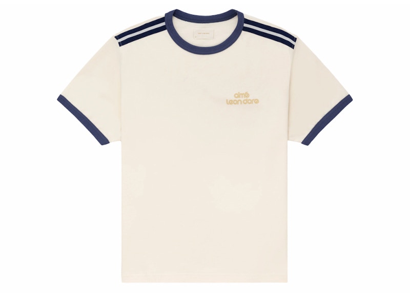 Aime Leon Dore Retro Ringer Tee Cream