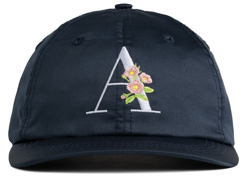 Aime Leon Dore Satin Floral A Hat Navy