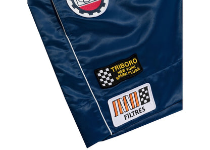 Aime Leon Dore Satin Pit Crew Short Navy