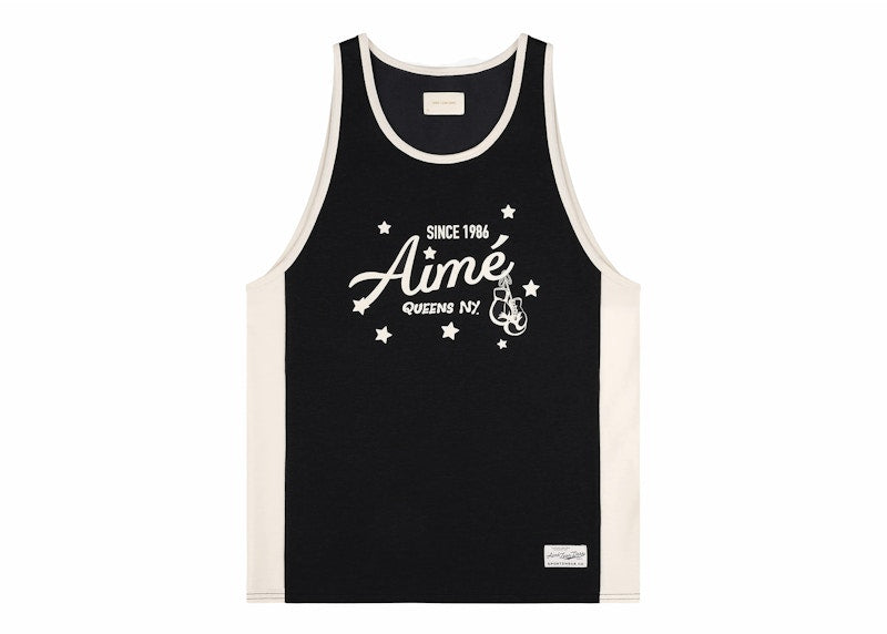 Aime Leon Dore Sparring Tank Top Jet Black