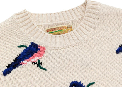 Aime Leon Dore State Bird Crewneck Sweater Cream