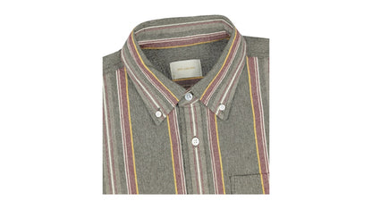 Aime Leon Dore Striped Crest Oxford Shirt Multicolor