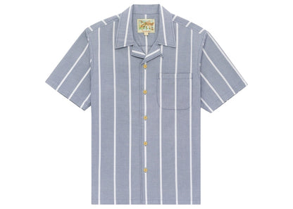 Aime Leon Dore Striped Leisure Shirt Faded Blue