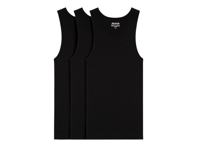 Aime Leon Dore Tank Top Set (3 Pack) Black