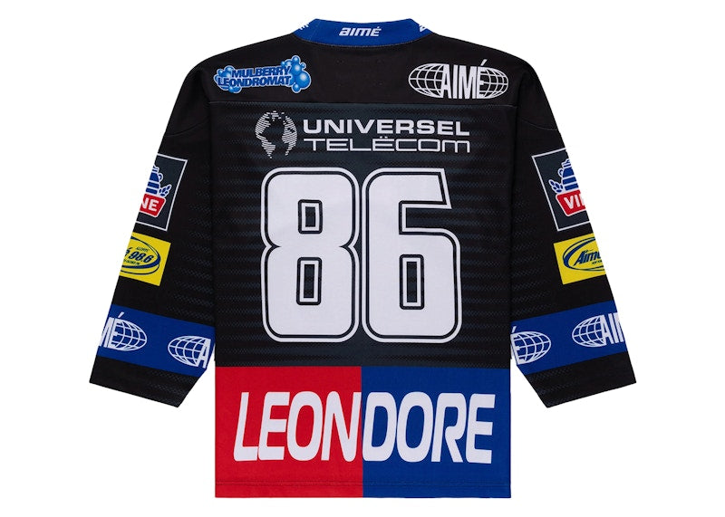 Aime Leon Dore Team Hockey Jersey Black