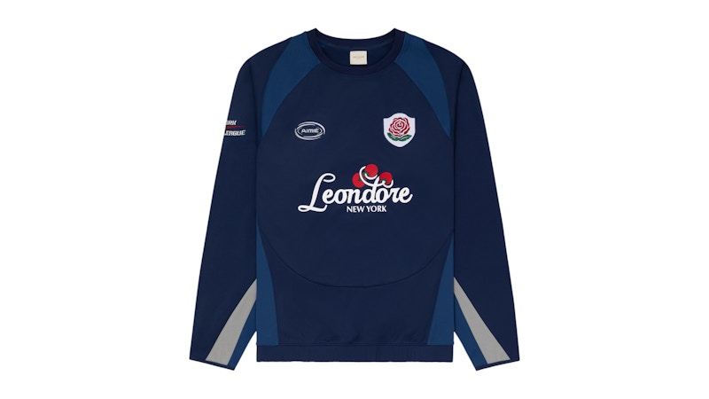 Aime Leon Dore Team Leon Performance Crewneck Sweatshirt Navy