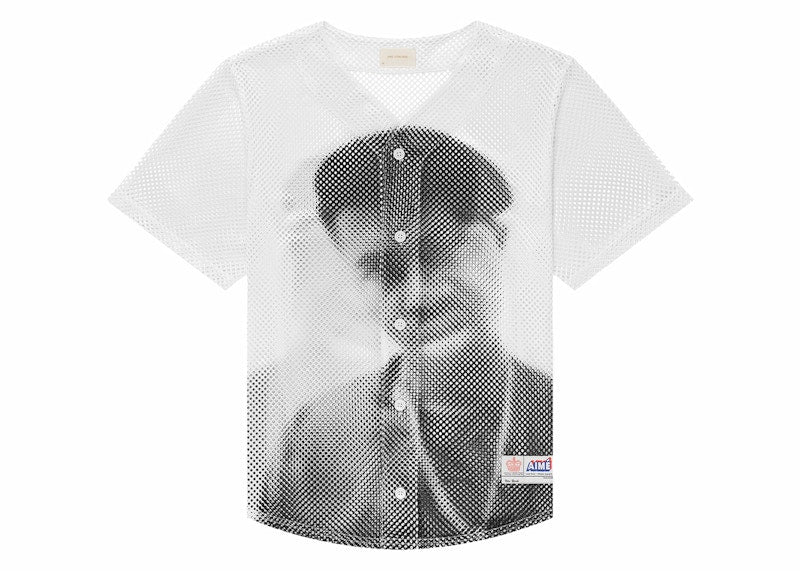 Aime Leon Dore The Genesis Mesh Baseball Jersey White
