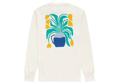 Aime Leon Dore Tulips Long-Sleeve Graphic Tee White