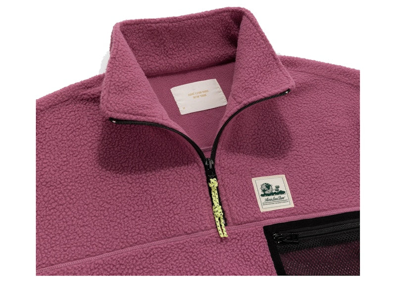 Aime Leon Dore Unisphere Fleece Pullover Purple