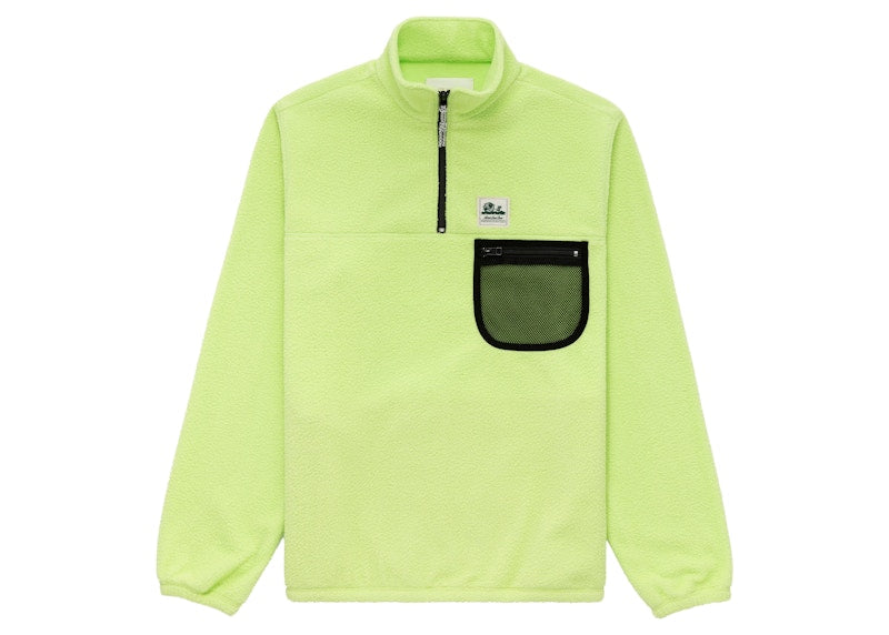 Aime Leon Dore Unisphere Fleece Pullover Sharp Green