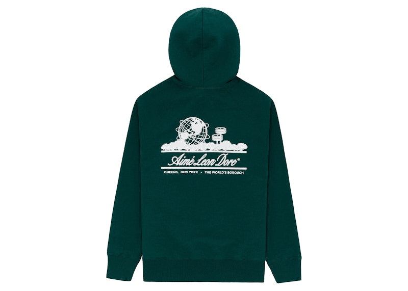 Aime Leon Dore Unisphere Hoodie Green