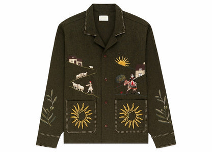 Aime Leon Dore Village Chore Shirt Olive