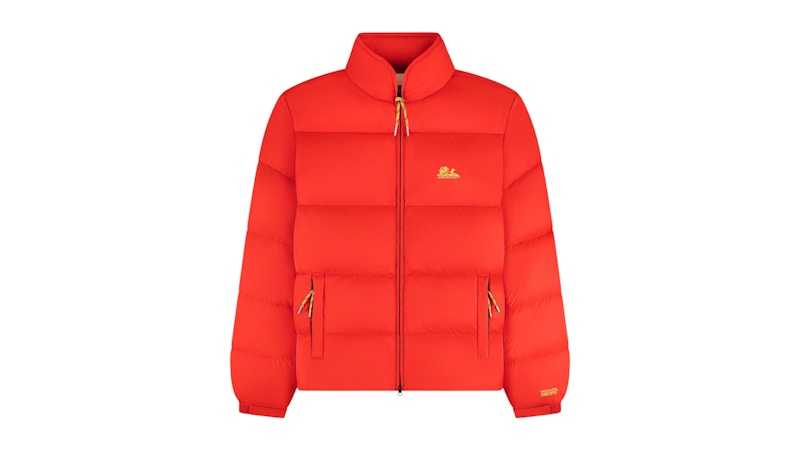 Aime Leon Dore WINDSTOPPER Unisphere Down Puffer GORE-TEX Jacket Fiery Red