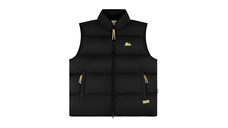 Aime Leon Dore WINDSTOPPER Unisphere Down Puffer GORE-TEX Vest Jet Black