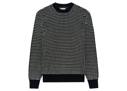 Aime Leon Dore Waffle Knit Sweater Navy