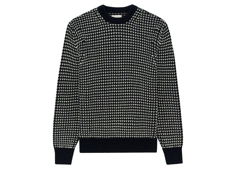 Aime Leon Dore Waffle Knit Sweater Navy