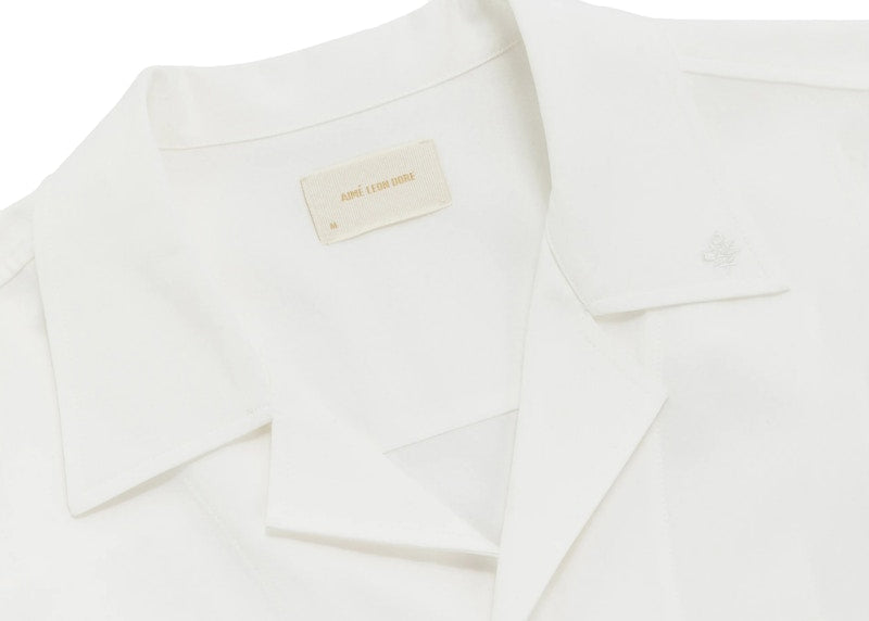 Aime Leon Dore Washed Leisure Shirt White