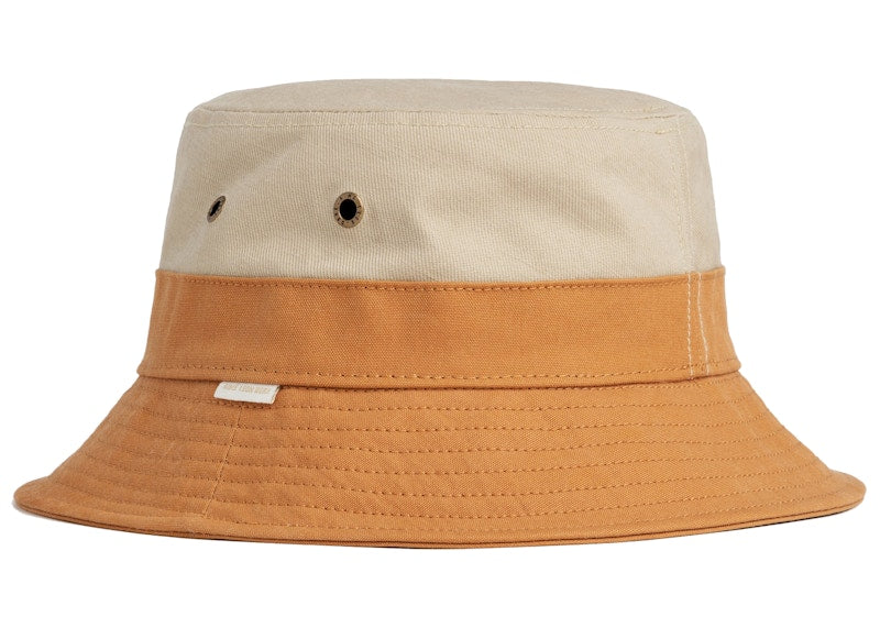 Aime Leon Dore Waxed Brim Bucket Hat Khaki