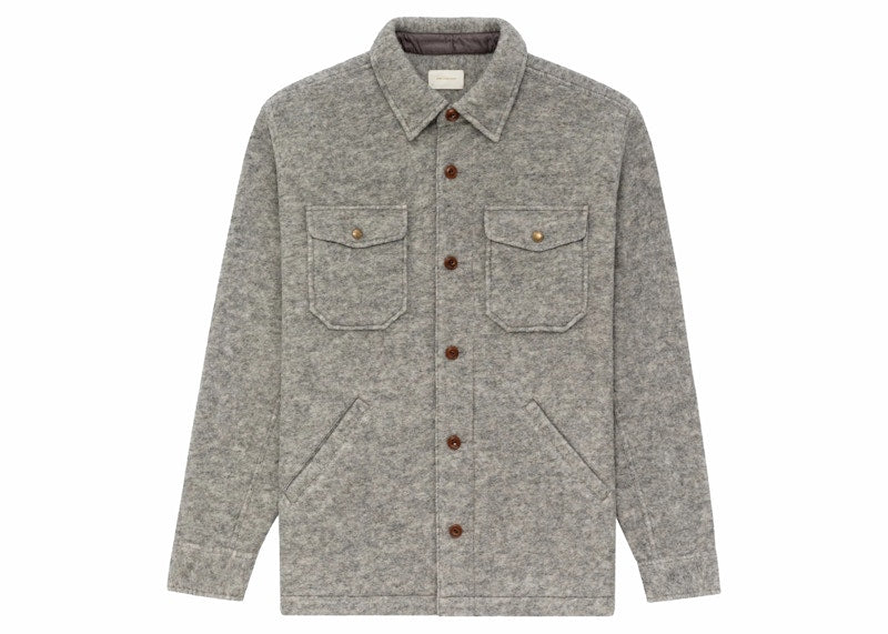 Aime Leon Dore Wool Overshirt Grey