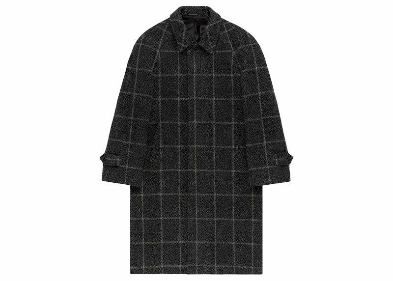 Aime Leon Dore Wool Topcoat Grey