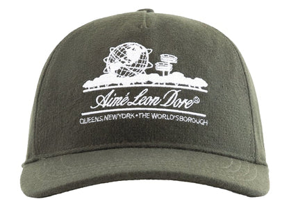 Aime Leon Dore Wool Unisphere Hat Olive