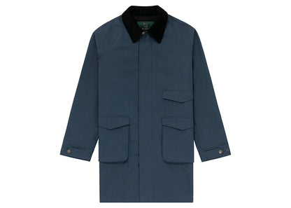 Aime Leon Dore Woolrich Waxed Topcoat Navy