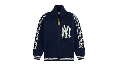 Aime Leon Dore Yankees Hand-Knit Sweater Navy/White