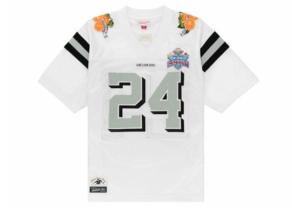 Aime Leon Dore x Mitchell & Ness Team Football Jersey White