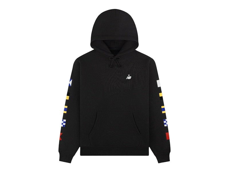 Aime Leon Dore x New Balance 991 Signal Hoodie Jet Black