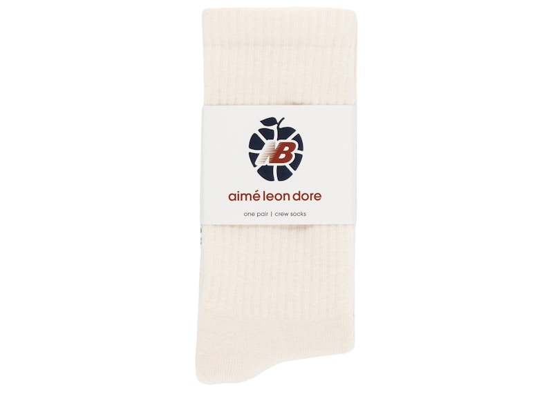 Aime Leon Dore x New Balance Crew Sock Off-White