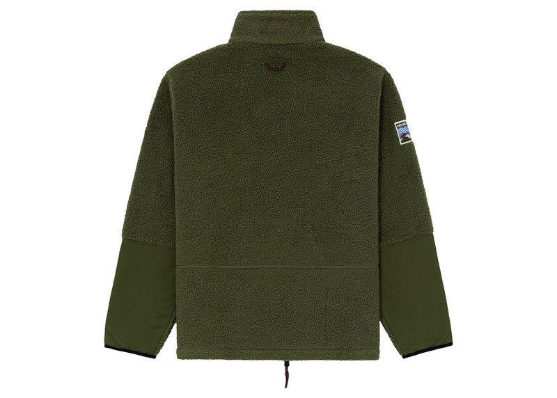 Aime Leon Dore x New Balance Full Zip Fleece Jacket Green