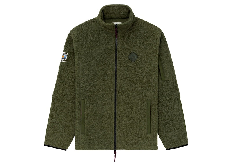 Aime Leon Dore x New Balance Full Zip Fleece Jacket Green