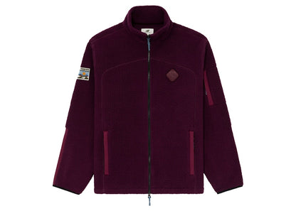 Aime Leon Dore x New Balance Full Zip Fleece Jacket Purple