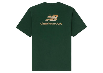 Aime Leon Dore x New Balance Logo Tee Green