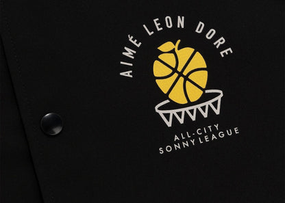 Aime Leon Dore x New Balance SONNY League Coaches Jacket Black