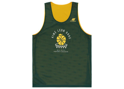 Aime Leon Dore x New Balance SONNY League Reversible Jersey Green/Yellow