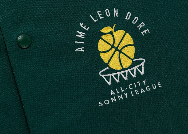 Aime Leon Dore x New Balance SONNY League Warm Up Shirt Green