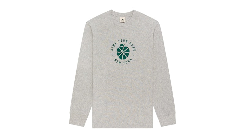 Aime Leon Dore x New Balance SONNY NY Long-Sleeve Tee Grey