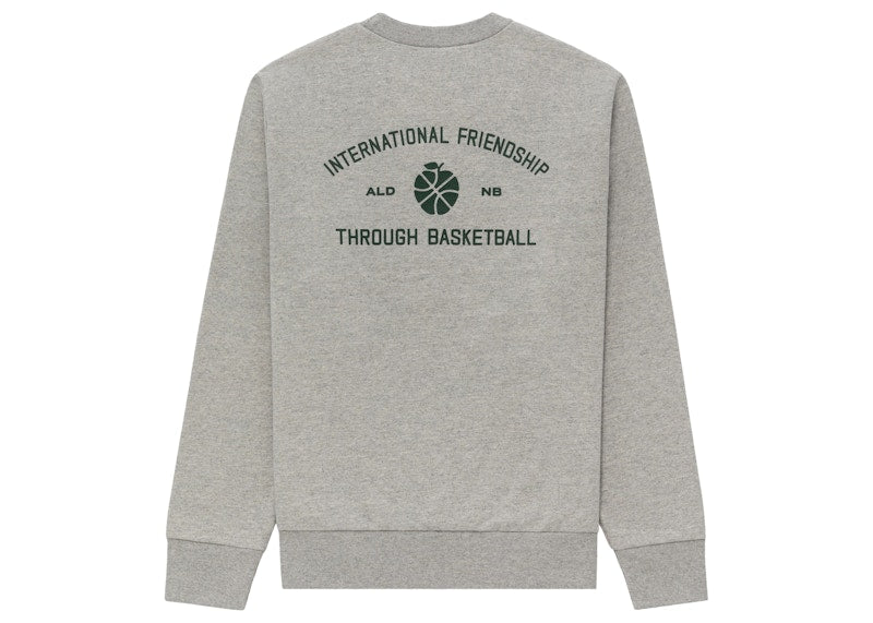 Aime Leon Dore x New Balance Sonny NY Crewneck Sweatshirt Grey