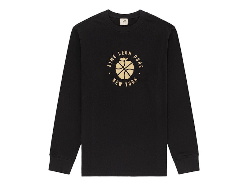 Aime Leon Dore x New Balance Sonny NY Long-Sleeve Tee (FW24) Black