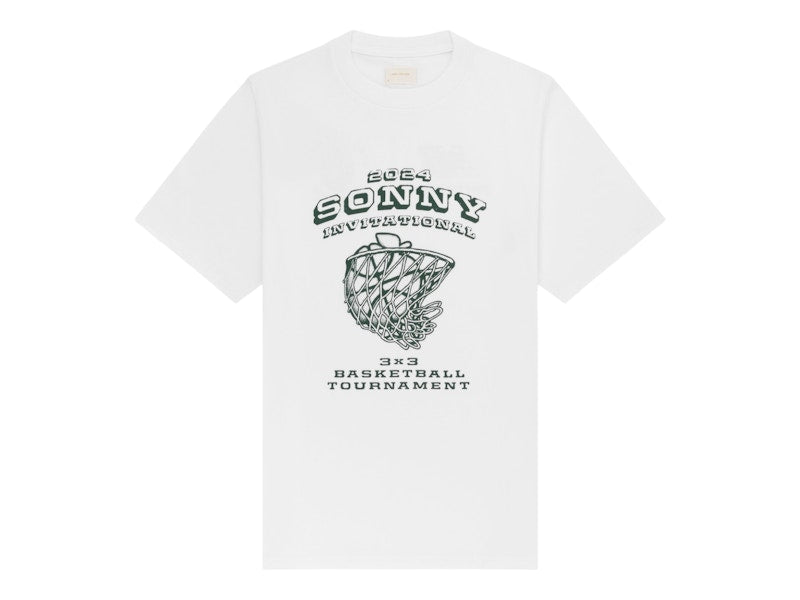 Aime Leon Dore x New Balance Sonny NY Paris Invitational Tee White